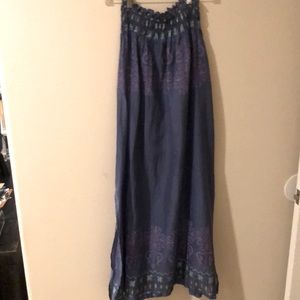 Batik cotton skirt